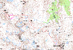 Small unreadable cross-country map.