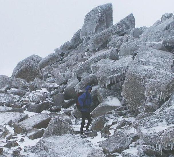 Hagues summit ridge