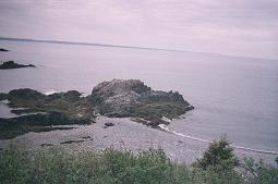 rocky shoreline