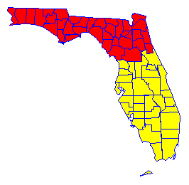 Small Florida State Map