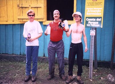 at the park entrance