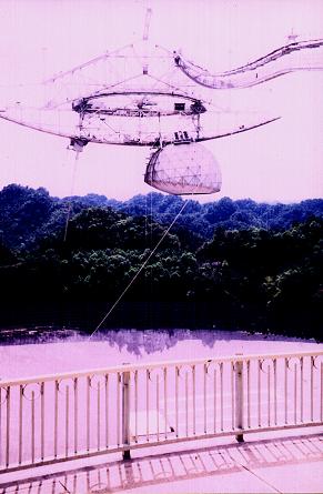 Arecibo radio dish