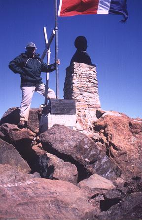 Bob at summit of Pico Duarte