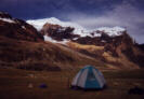 Base camp showing just our tent