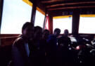 Israeli girls on Lake Titicaca.