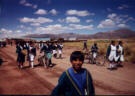Tihuanaco schoolchildren.