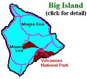 Big Island route map