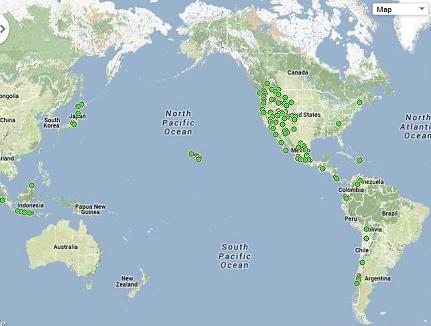 ultras map