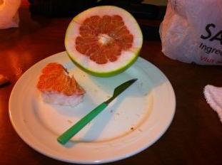 pomelo inside