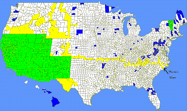 my county highpoints completion map