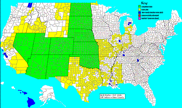 my county highpoints completion map