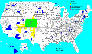 my county highpoints completion map