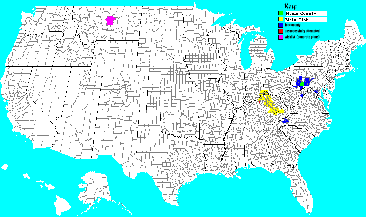 my county highpoints completion map
