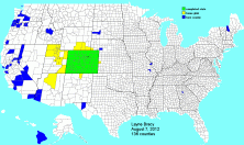 Layne Bracy thumbnail map