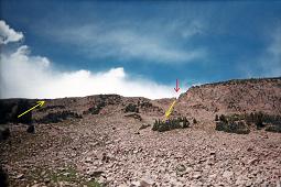 saddle on-ascent