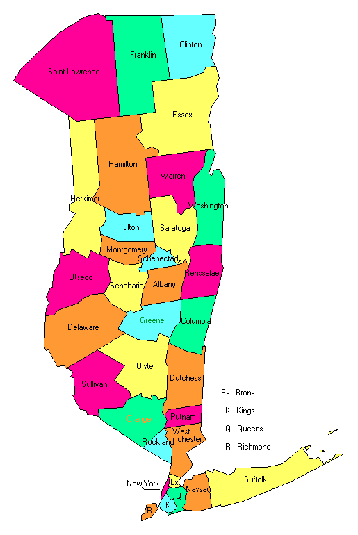 East New York County Map