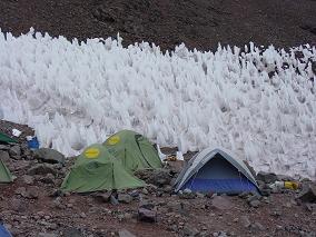 nieve penitentes