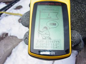 GPS reading