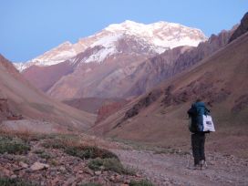 Greg at Aconcagua