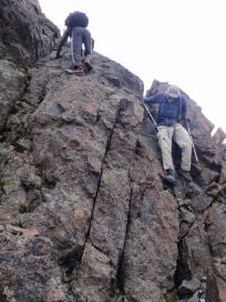 Cunurana steep rock
