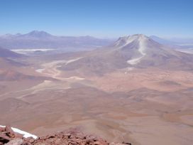 Volcan Ollague from summit