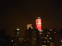 skyscraper red