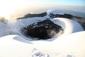 Cotopaxi crater