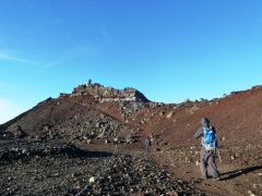 Fuji summit area