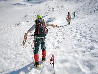 glacier travel