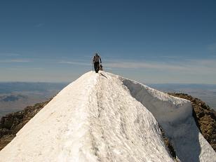 snowy ridge