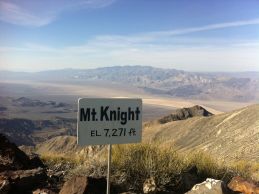 Mt. Knight sign
