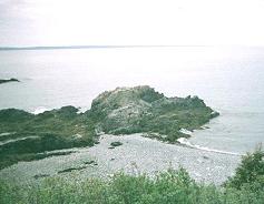 rocky shoreline