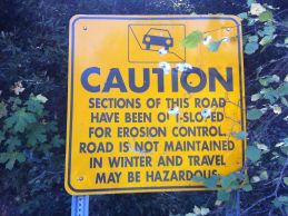 road warning