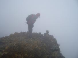 Bob at Rinjani