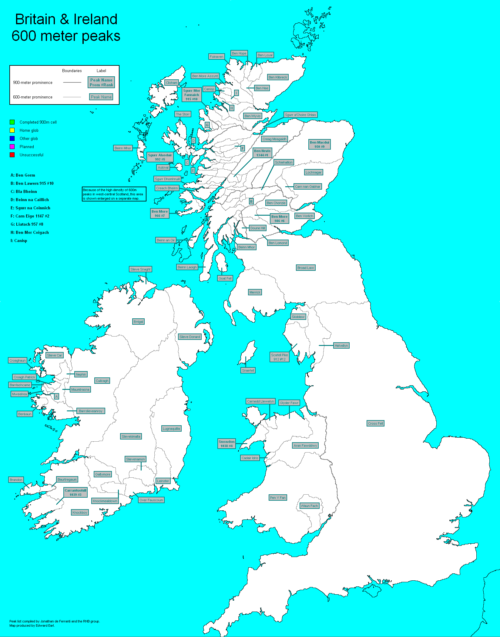 Carte Des Iles Britanniques à Compléter Carte Des Iles Britanniques À Compléter - Carte à compléter et à