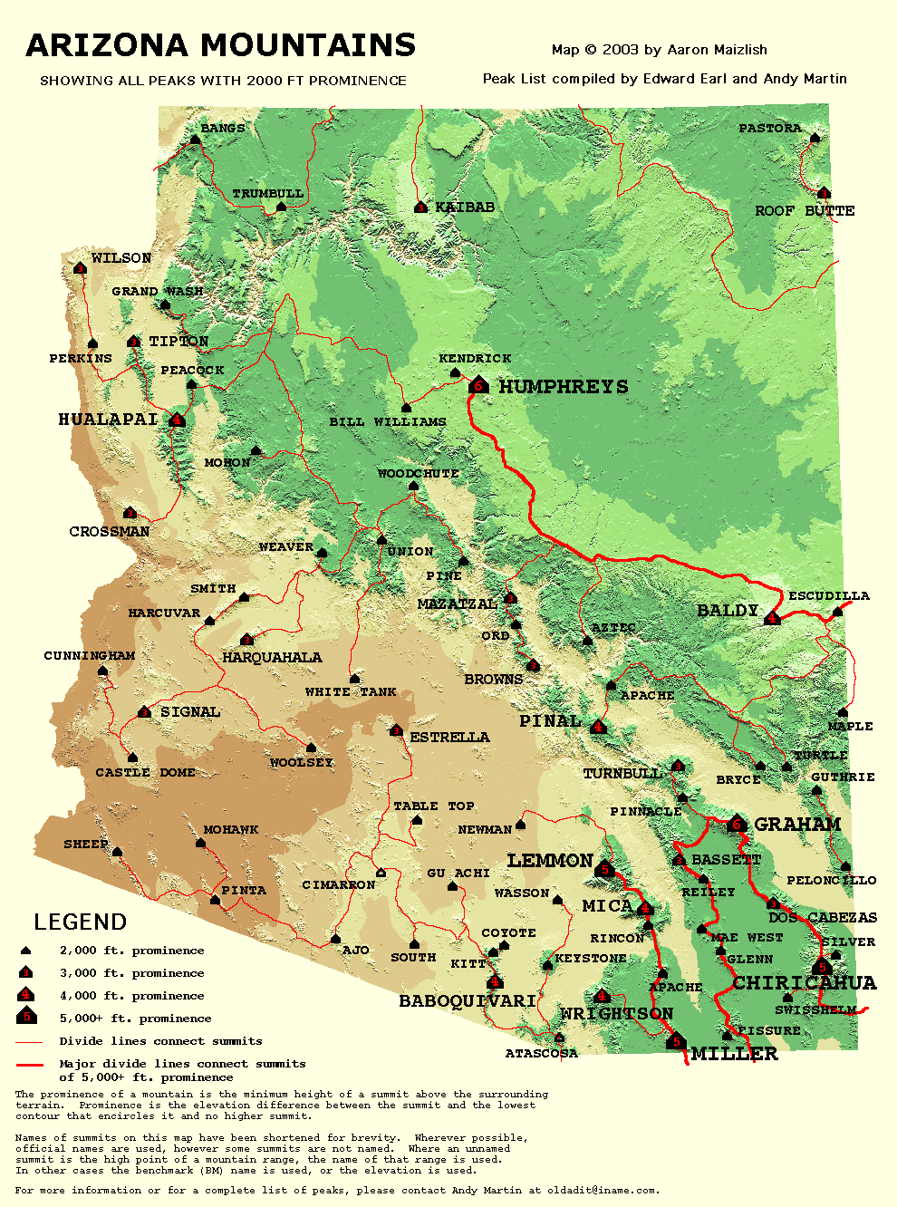 arizona-prominence-map