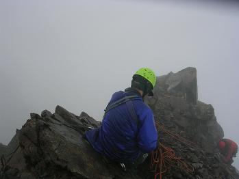 Dennis on-belay